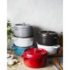 Staub öntöttvas edény - Cherry - kerek - 24 cm - 3.70 l