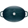Staub sütőtál tetővel| La-Mer | ovális | 32 cm | 2,8l