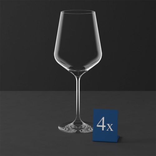 La Divina vizes/bordeaux pohár 4 db 6,5 dl 252mm