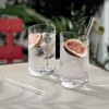 Purismo Bar Glass szívószál rövid, 4 db