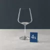 Ovid vörösboros pohár 4 db 5,9 dl 215mm