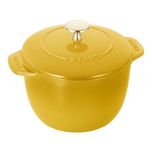 Staub öntöttvas rizses főzőedény fekete 16 cm