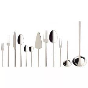   La Classica 120 ezüstözött evőeszközkészlet 70 darabos 12 személyes 49x34x13cm