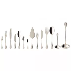   Neufaden-Merlemont 120 ezüstözött evőeszközkészlet 113 darabos 12 személyes 49x34x18cm