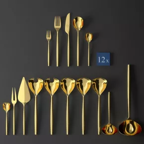 MetroChic d'Or  evőeszközkészlet 70 darabos