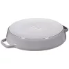 Staub Paella sütő-serpenyő, fényes-fekete, kerek 28cm 4,36l