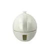 White teáskanna melegentartóval csontporcelán  1,2 l