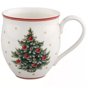 Toy's Delight bögre karácsonyfa dekorral 0,44l