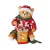 Christmas Toys Memory Teddy mécsestartóval