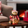 Christmas Toys Memory Teddy mécsestartóval