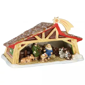   Christmas Toy's Memories betlehem mécsestartó 27x16x16cm