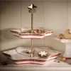 Winter Bakery Delight 2 emeletes kínálótál 25,5cm