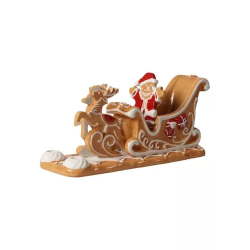 Winter Bakery Decoration, mézeskalács szánkó