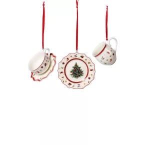   Toy's Delight Decoration Ornaments étkészlet 3 db. 6,3cm