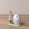 Bunny Tales húsvéti tojás Anna fest 11x6,5x10cm