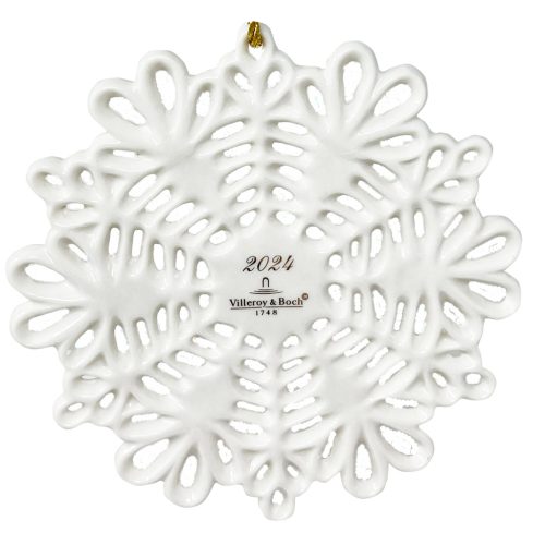 Christmas Classics hópehely karácsonyfadísz 10cm