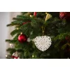 Christmas Classics 2025 szív karácsonyfadísz 10,5x0,5x9,5 cm