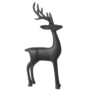 Christmas Chic Szarvas Fekete 44 cm