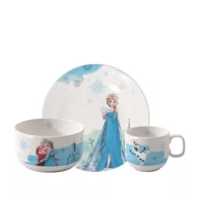 Disney Frozen - Jégvarázs gyerek étkészlet 3 db-os