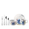 Disney Stitch gyerek étkészlet 7 db-os