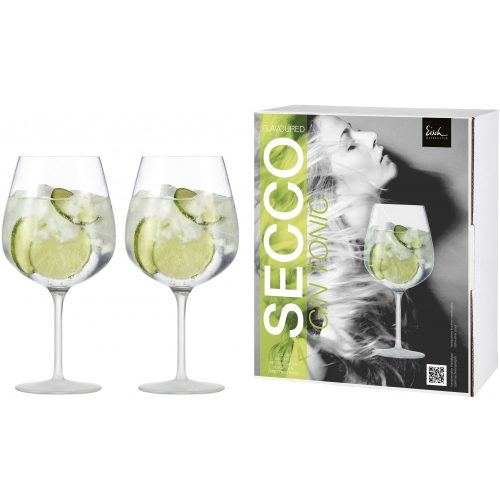 Eisch Secco Flavoured Gin & Tonic, 2 db díszhengerben