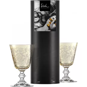   Eisch TOULOUSE fehérboros pohár 2 db díszhengerben 2,1dl 136 mm