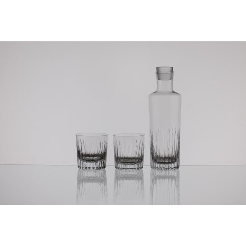 HALIMBA BARWARE Whisky pohár kézi csiszolt 2 darabos készlet