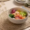 Perlemor Sand Poke bowl 18cm, 900ml