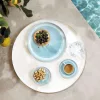 Perlemor Aqua reggeliző-salátástányér 24 cm