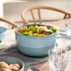 Perlemor Aqua salátás/köretes tálalótál 22,5 cm