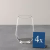 VIVO Voice Basic fehérboros pohár 4 db