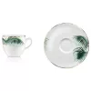 Livia 2 db csésze + 2 db csészealj készlet porcelán 0,2l
