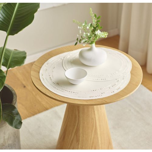 Sander Perlina alátét 36 cm kör ekrü