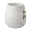 Frohe Weihnachten ! viharlámpa porcelán  9 cm