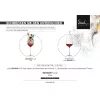 Eisch SUPERIOR SENSISPLUS vörösboros pohár 6dl 238 mm