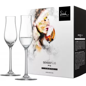  Eisch SUPERIOR SENSISPLUS 2 db Grappa pohár díszdobozban 1,09dl 203 mm