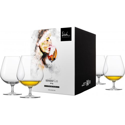 Eisch SUPERIOR SENSISPLUS 4 db Brandy pohár díszdobozban 6,1dl 157 mm