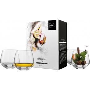   Eisch SKY SENSISPLUS 4 db Whisky pohár díszdobozban 3,9dl 90 mm