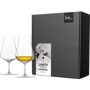   Eisch UNITY SENSISPLUS 2 db Malt Whisky pohár díszdobozban  2,3dl 155 mm