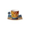 James Rizzi The Romance of the Sea csésze + alj csontporcelán 0,1l