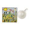 James Rizzi Desert Life csésze + alj csontporcelán 0,1l