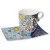 James Rizzi Give Peace a Chance bögre + alj csontporcelán  0,4l
