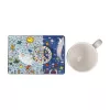 James Rizzi Give Peace a Chance bögre + alj csontporcelán  0,4l