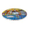 James Rizzi My New York City Sunset falióra porcelán Ziffernblatt: Strichindizes  5 cm