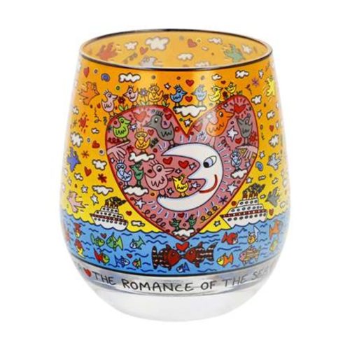 James Rizzi  Romance of the Sea viharlámpa üveg  9.5 cm