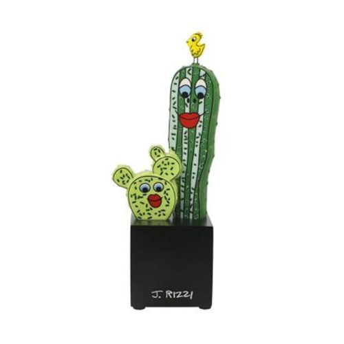 James Rizzi -Prickly Pair figura porcelán  23 cm