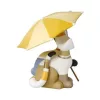 R. Wachtmeister Cats Amici sotto l'ombrello figura porcelán  12 cm