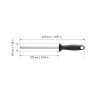 ZWILLING  | késélező műanyag nyéllel fekete21 cm | fekete | krómozott
