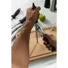 ZWILLING  | késélező műanyag nyéllel fekete21 cm | fekete | krómozott
