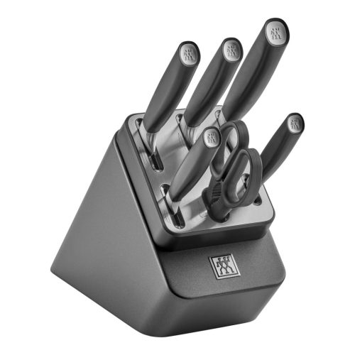 ZWILLING All * Star | késblokk szett élezővel 7 darabos | ezüst színű | antracit